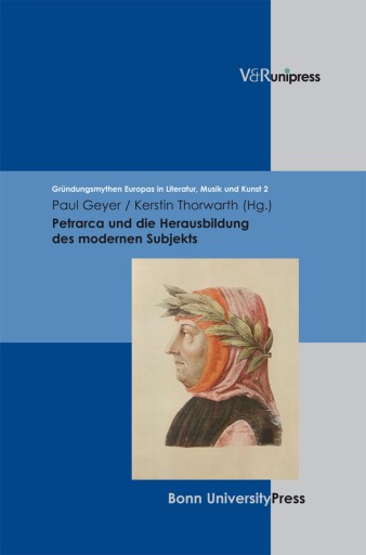 Portada del libro «Petrarca und die Herausbildung des modernen Subjekts»