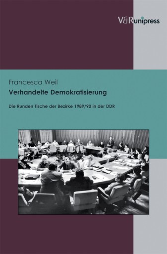 Portada del libro «Verhandelte Demokratisierung», de Francesca Weil