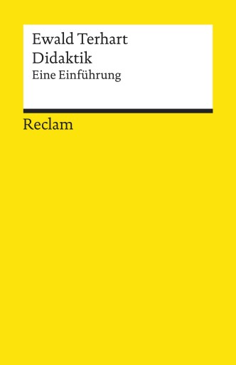 Portada del libro «Didaktik. Eine Einführung», de Ewald Terhart