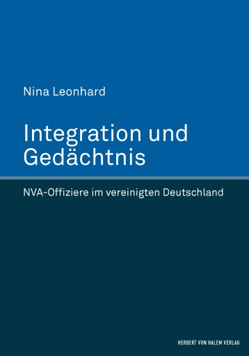 Portada del libro «Integration und Gedächtnis», de Nina Leonhard