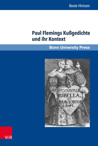 Portada del libro «Paul Flemings Kußgedichte und ihr Kontext», de Beate Hintzen