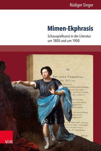 Portada del libro «Mimen-Ekphrasis», de Rüdiger Singer
