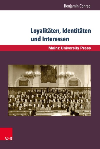 Portada del libro «Loyalitäten, Identitäten und Interessen», de Benjamin Conrad