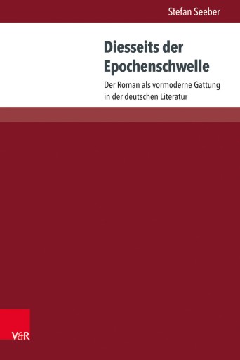 Portada del libro «Diesseits der Epochenschwelle», de Stefan Seeber