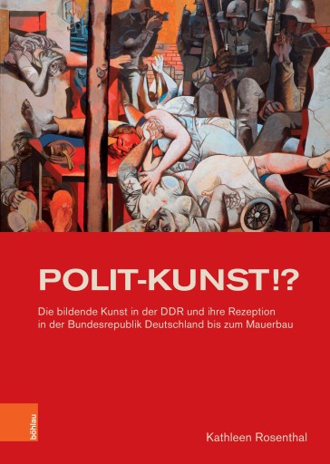 Portada del libro «POLIT-KUNST !?», de Kathleen Rosenthal