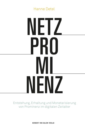 Portada del libro «Netzprominenz», de Hanne Detel