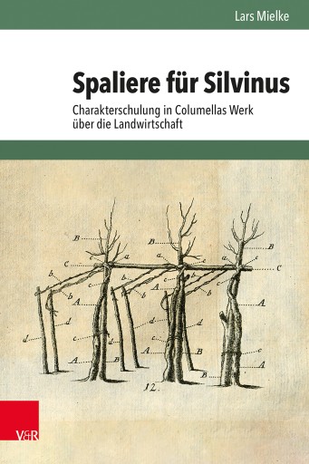 Portada del libro «Spaliere für Silvinus», de Lars Mielke
