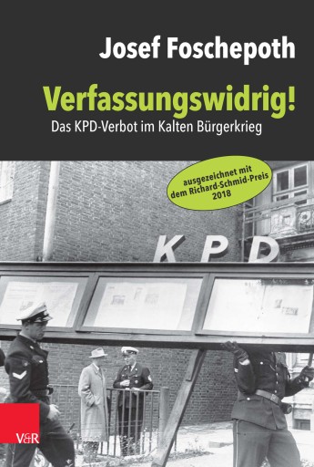 Portada del libro «Verfassungswidrig!», de Josef Foschepoth