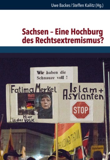 Portada del libro «Sachsen – Eine Hochburg des Rechtsextremismus?»