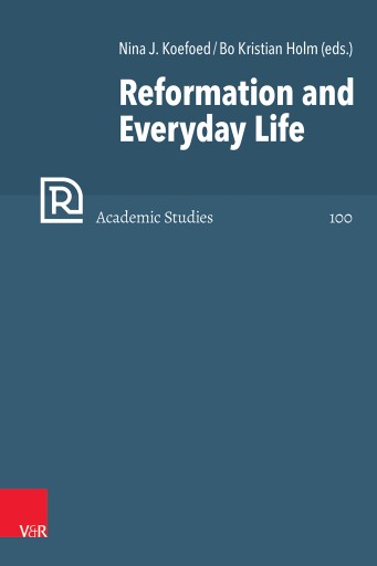 Portada del libro «Reformation and Everyday Life»