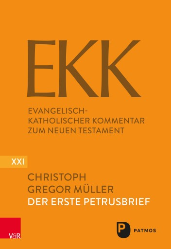 Portada del libro «Der Erste Petrusbrief», de Christoph Gregor Müller