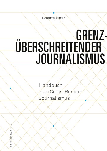 Portada del libro «Grenzüberschreitender Journalismus», de Brigitte Alfter