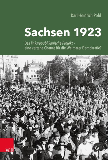 Portada del libro «Sachsen 1923», de Karl Heinrich Pohl