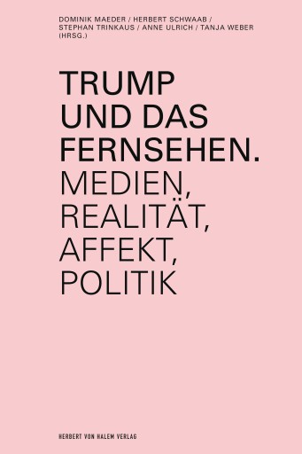 Portada del libro «Trump und das Fernsehen»