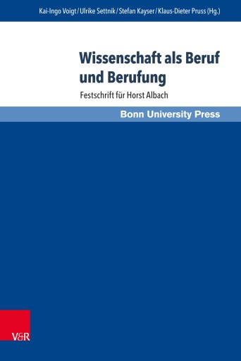 Portada del libro «Wissenschaft als Beruf und Berufung»