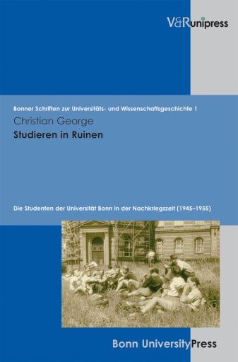 Portada del libro «Studieren in Ruinen», de Christian George