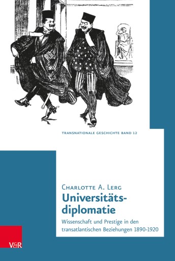 Portada del libro «Universitätsdiplomatie», de Charlotte A. Lerg
