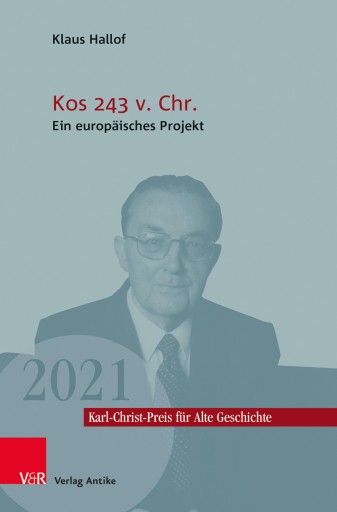 Portada del libro «Kos 243 v. Chr.», de Klaus Hallof