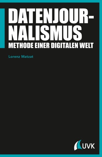Portada del libro «Datenjournalismus», de Lorenz Matzat