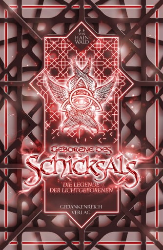 Portada del libro «Geborene des Schicksals», de E.F. v. Hainwald