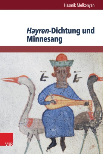 Portada del libro «Hayren-Dichtung und Minnesang», de Hasmik Melkonyan