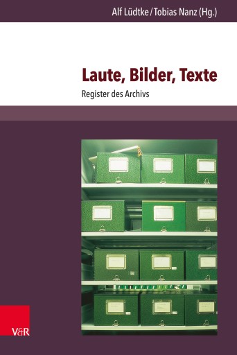 Portada del libro «Laute, Bilder, Texte»