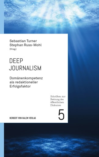 Portada del libro «Deep Journalism»