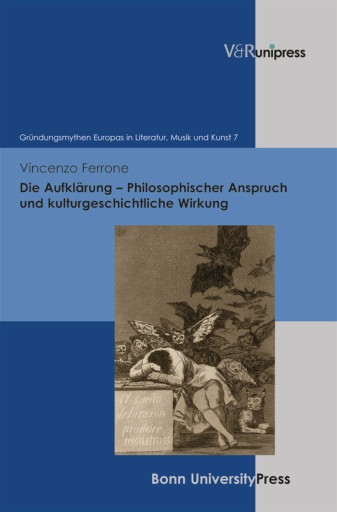 Portada del libro «Die Aufklärung – Philosophischer Anspruch und kulturgeschichtliche Wirkung», de Vincenzo Ferrone