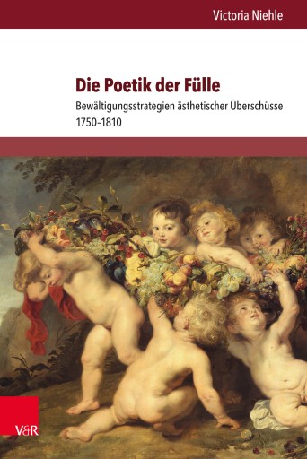 Portada del libro «Die Poetik der Fülle», de Victoria Niehle