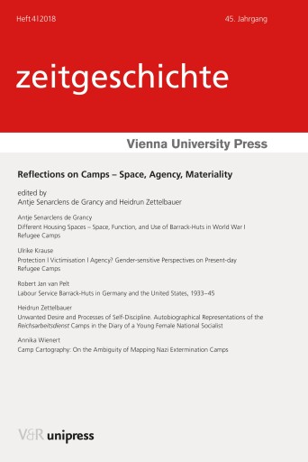 Portada del libro «Reflections on Camps – Space, Agency, Materiality»