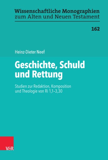 Portada del libro «Geschichte, Schuld und Rettung», de Heinz-Dieter Neef