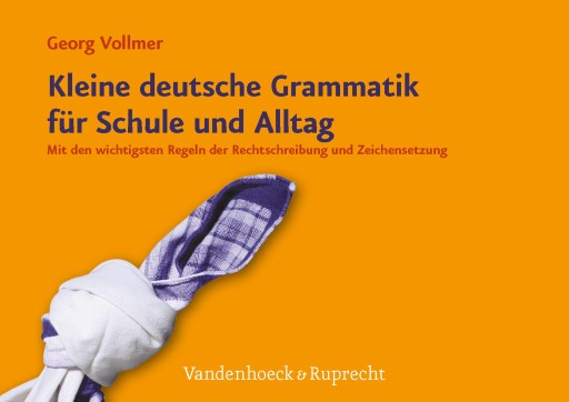 Portada del libro «Kleine deutsche Grammatik für Schule und Alltag», de Georg Vollmer