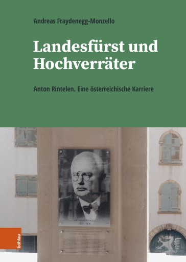 Portada del libro «Landesfürst und Hochverräter», de Andreas Fraydenegg-Monzello