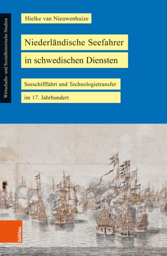 Portada del libro «Niederländische Seefahrer in schwedischen Diensten», de Hielke van Nieuwenhuize