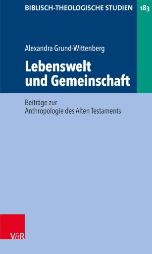 Portada del libro «Lebenswelt und Gemeinschaft», de Alexandra Grund-Wittenberg