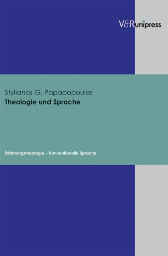 Portada del libro «Theologie und Sprache», de Stylianos G. Papadopoulos