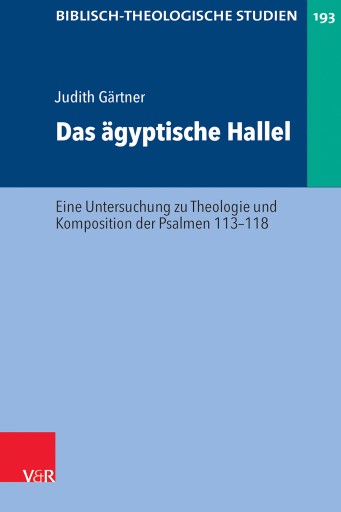 Portada del libro «Das ägyptische Hallel», de Judith Gärtner