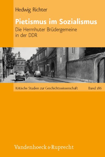 Portada del libro «Pietismus im Sozialismus», de Hedwig Richter
