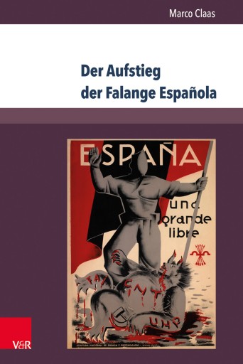 Portada del libro «Der Aufstieg der Falange Española», de Marco Claas