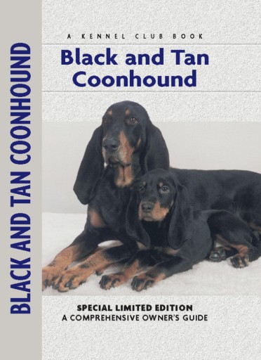 Portada del libro «Black and Tan Coonhound», de Linda Hibbard