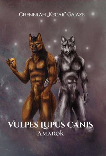 Portada del libro «Vulpes Lupus Canis», de Chenerah "Kecar" Gajaze