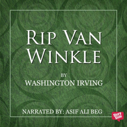 Portada del audiolibro «Rip Van Winkle», de Washington Irving