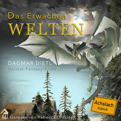 Portada del audiolibro «Welten - Das Erwachen», de Dagmar Dietl