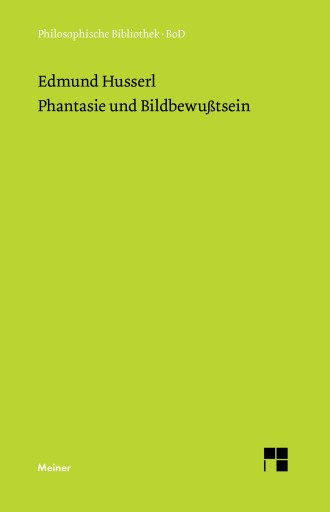 Phantasie und Bildbewußtsein imagen de portada