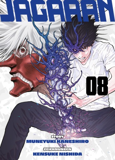 Portada del libro «Jagaaan, Band 8», de Muneyuki Kaneshiro