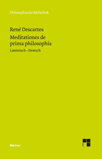 Meditationes de prima philosophia