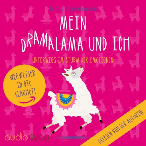 Portada del audiolibro «Mein DramaLama und Ich», de Nina Egermann