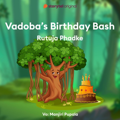 Portada del audiolibro «Wadobas Birthday Bash», de Rutuja Phadke
