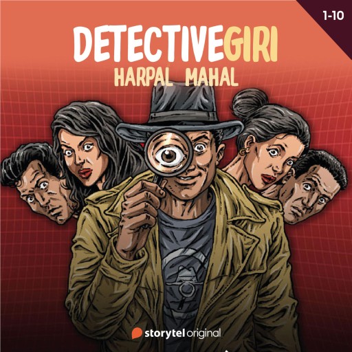 Portada del audiolibro «Detective Giri S01E01», de Harpal Mahal