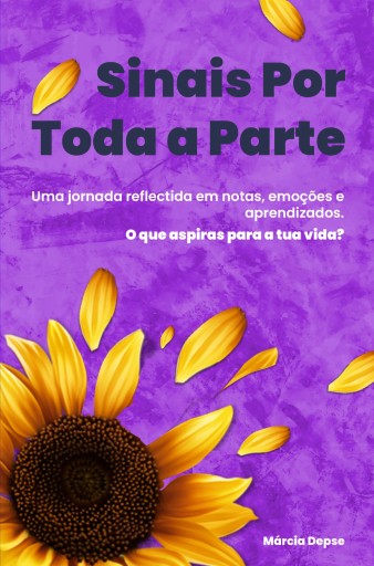 Portada del libro «Sinais Por Toda a Parte», de Márcia Depse